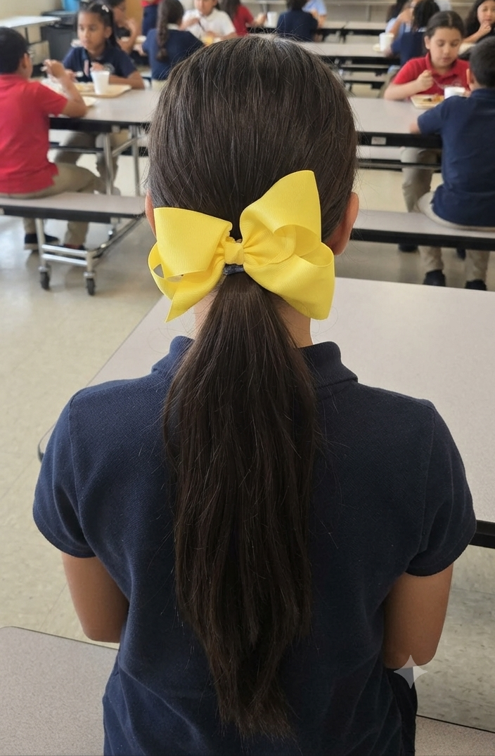 Large Grosgrain Hair Bow for Girls & Women