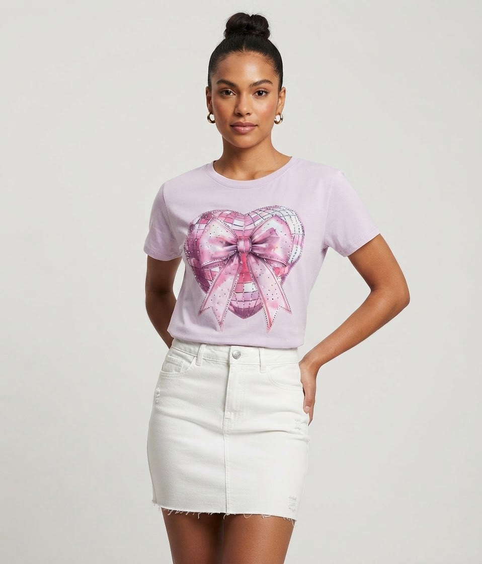 Women's Linked Heart Blouse | Cotton Blend