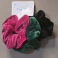 Set of 3 Scrunchies – Soft Elastic Hair Ties for Women