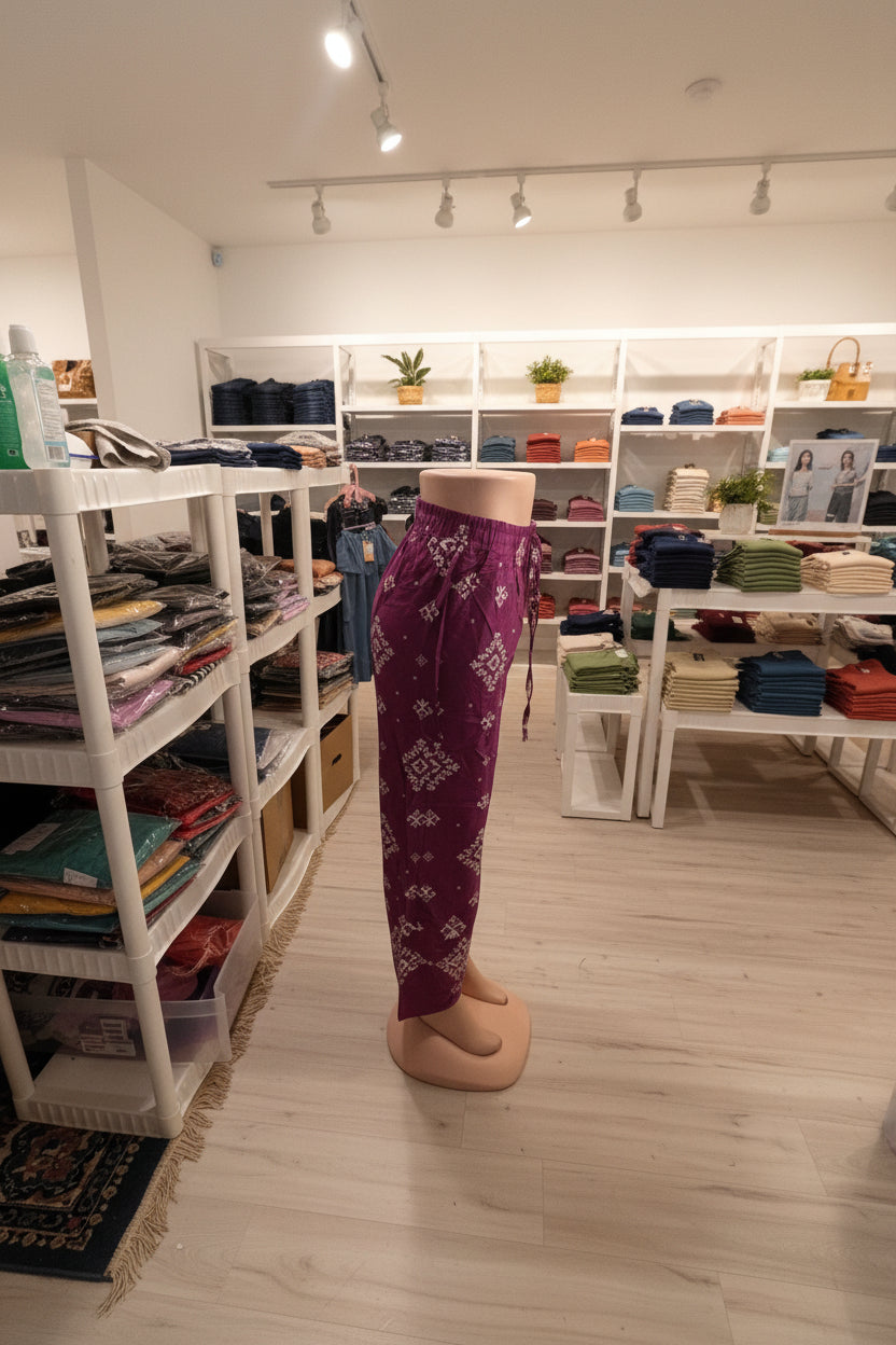 Pantalón Palazzo Fluido