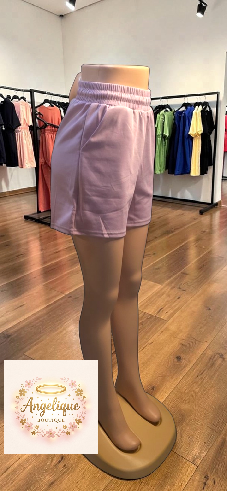 Pantalón Corto con Bolsillos Elastico y Cinta Ajustable
