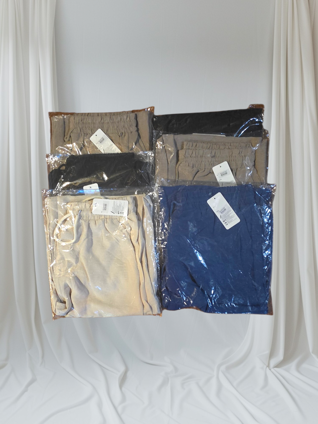 Pantalón Palazzo Mujer Elástico y Cable Ajustable en la Cintura | P-M y G-XG