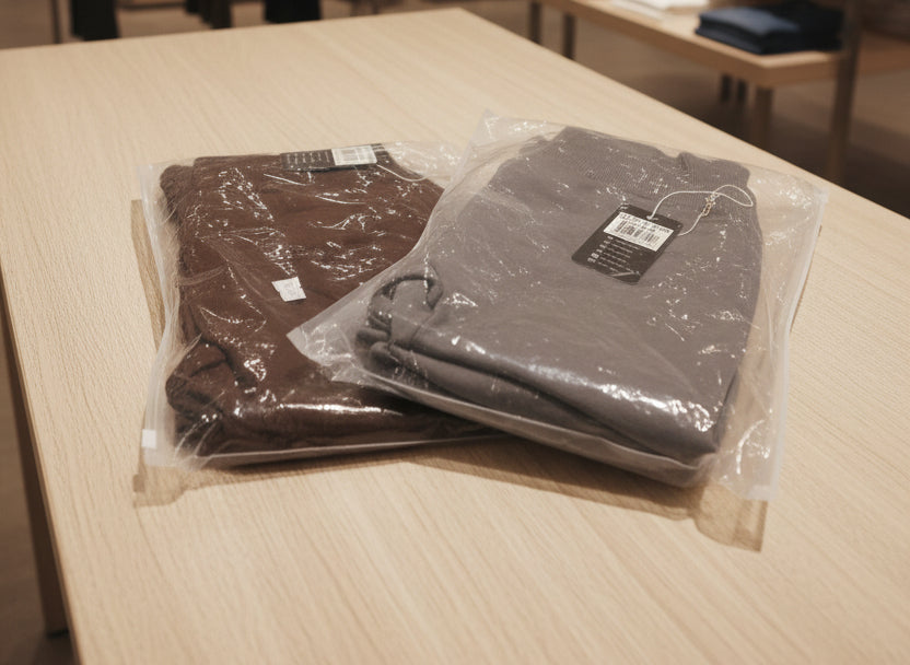 Leggings Acampanado de Alta Compresion | Gris & Marron | Tallas S/M y L/XL