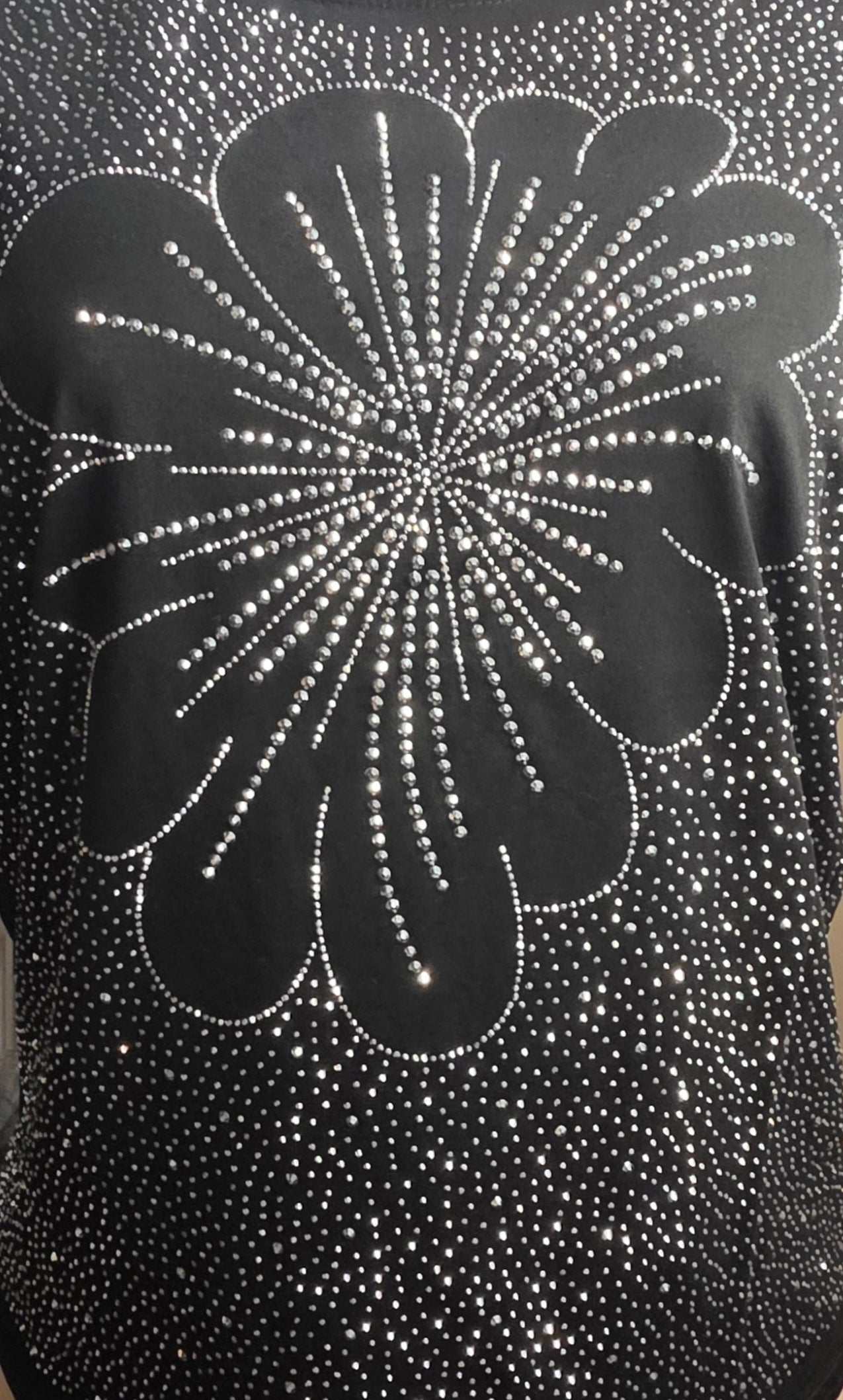 Women's Rhinestone Embellished Blouse – Sparkle