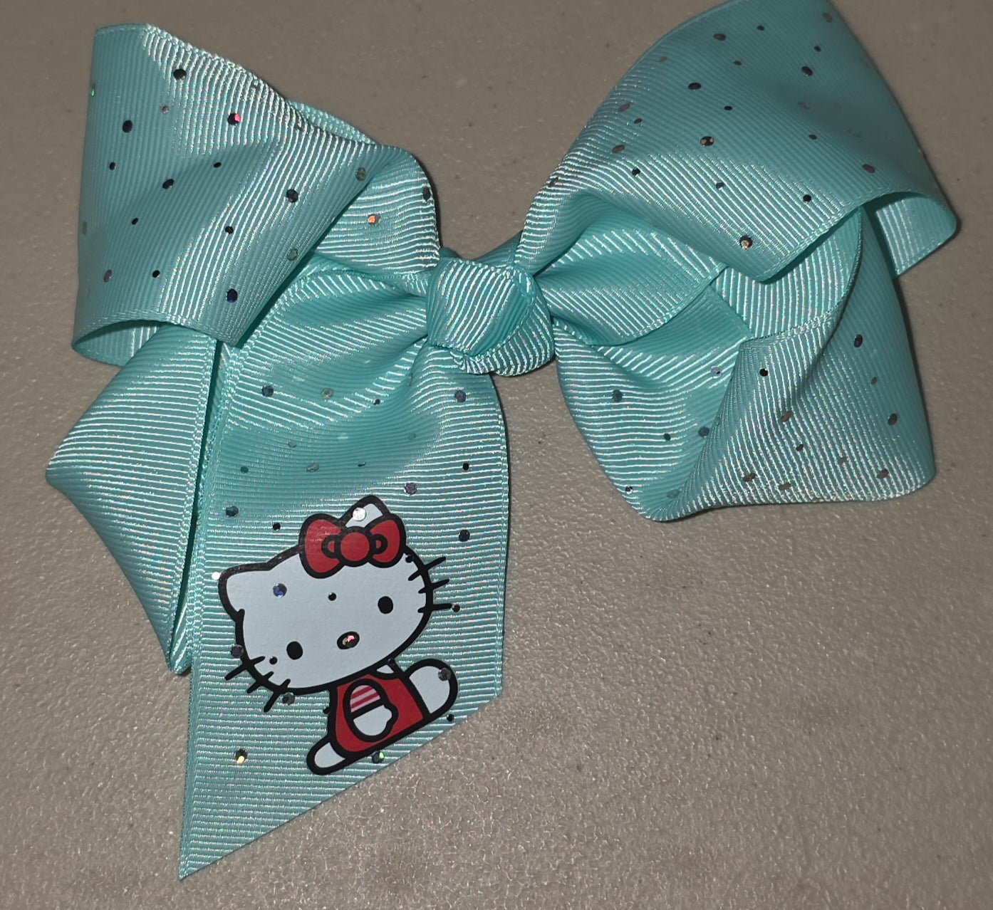 Hello Kitty Big Glitter Hair Bow for Girls