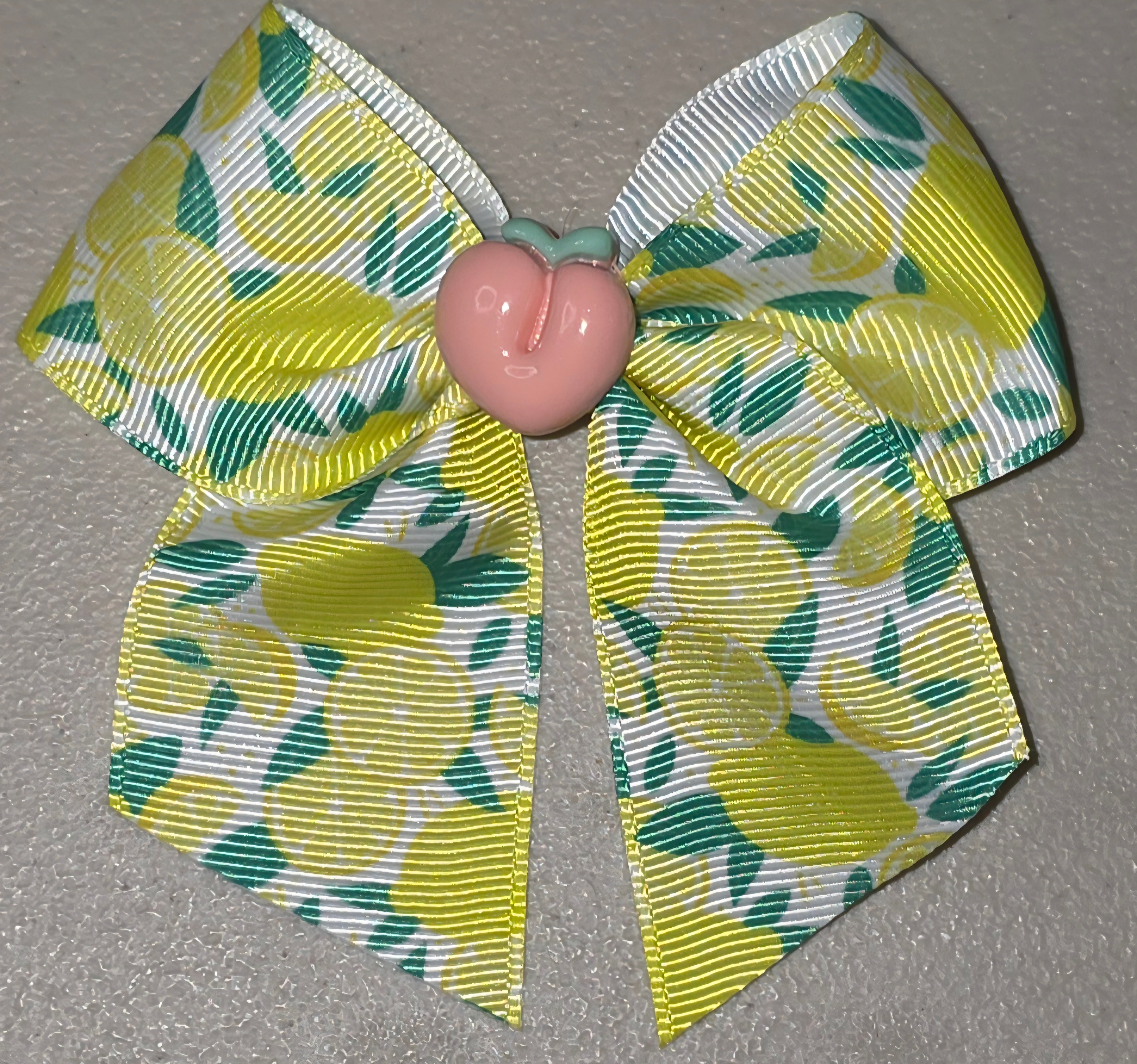 Fruity Hair Bows Girls Grosgrain Ribbon Clip
