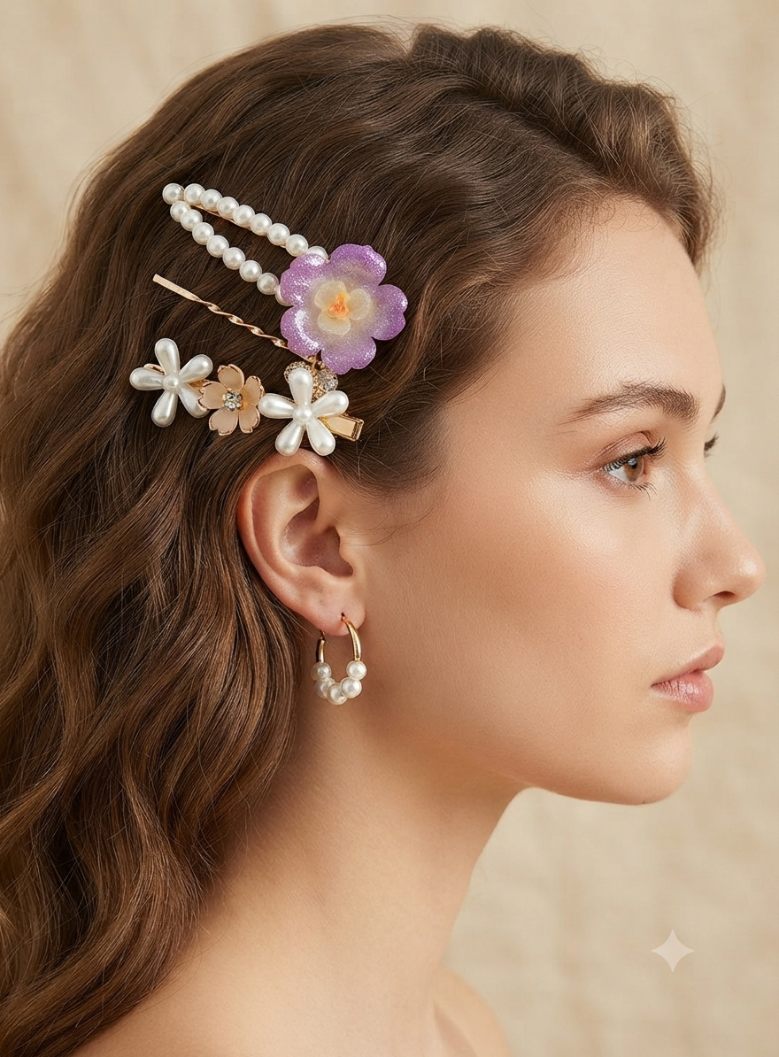 Colorful Hair Pins | Women's Hair Accessories