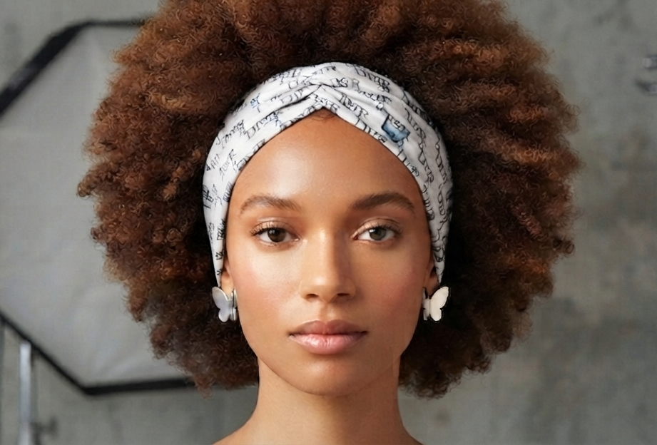 Silk-Style Fashion Bandana | Hair & Neck Scarf