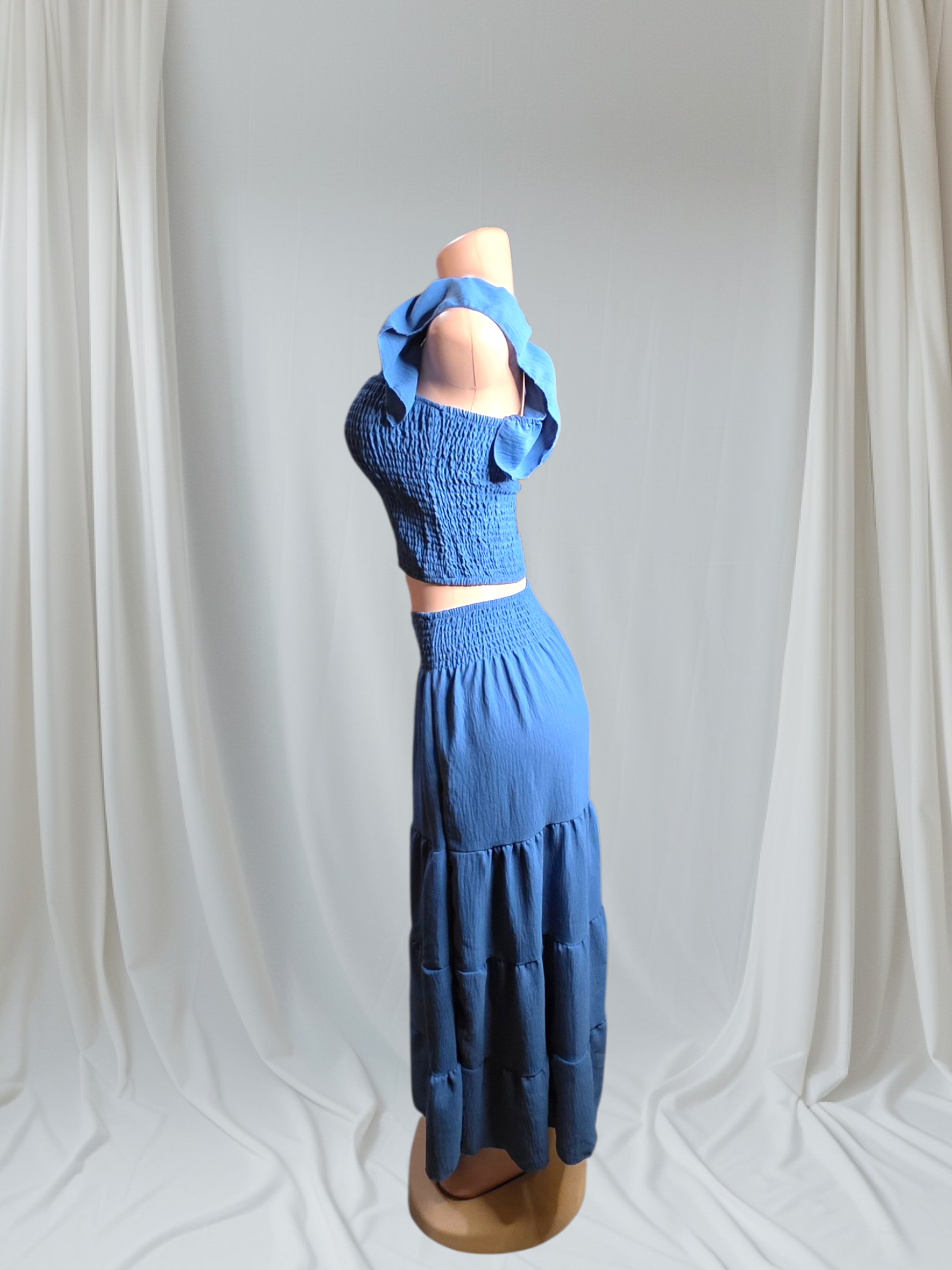 Set de Falda de Dos Piezas con Elástico Ancho en la Cintura | S/M y L/XL