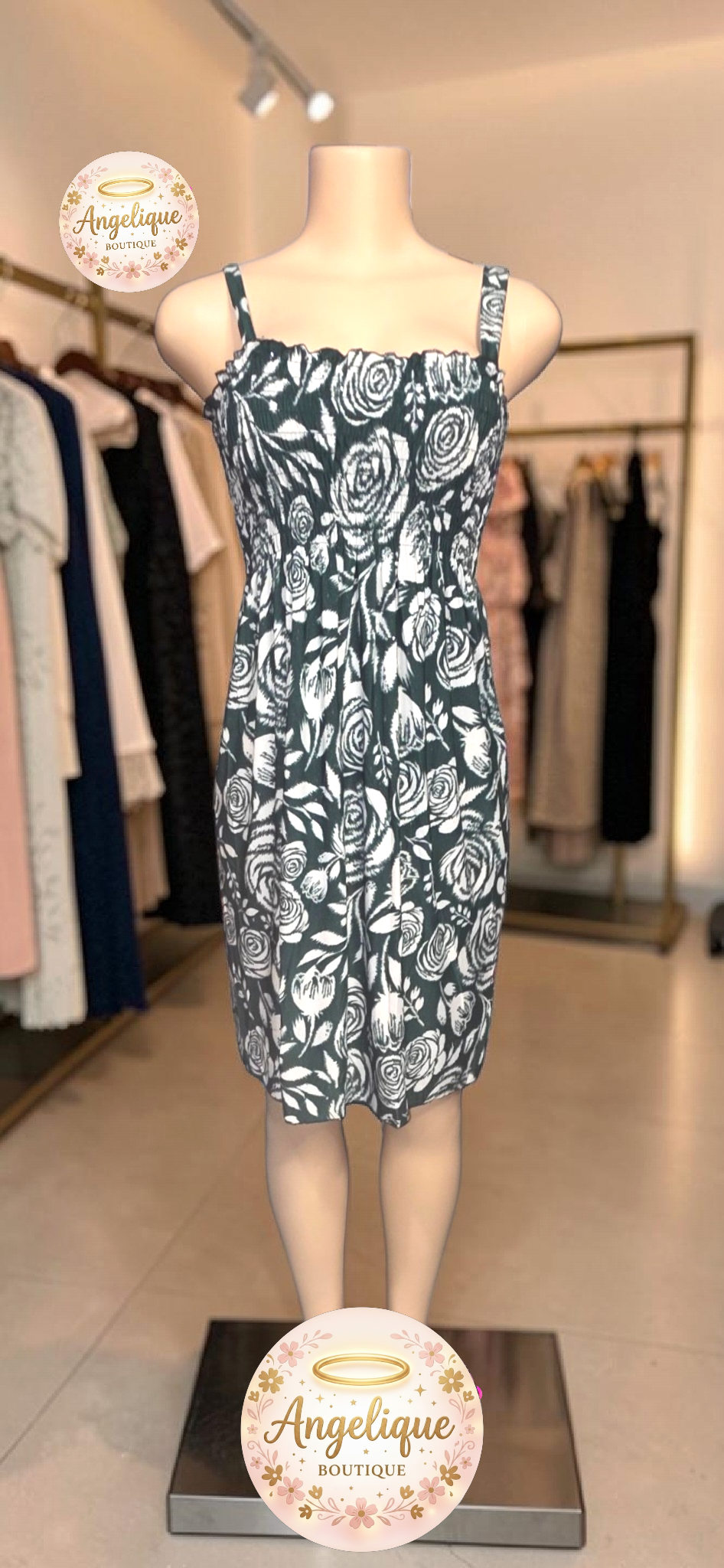 Vestido Floral Corto