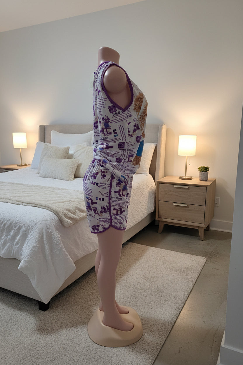 Pijama de Dos Piezas | Diferentes Estampados y Colores 🌸