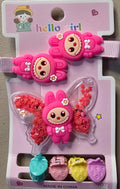 Hair Bows Set of 7 – Assorted Styles & Colors Pack