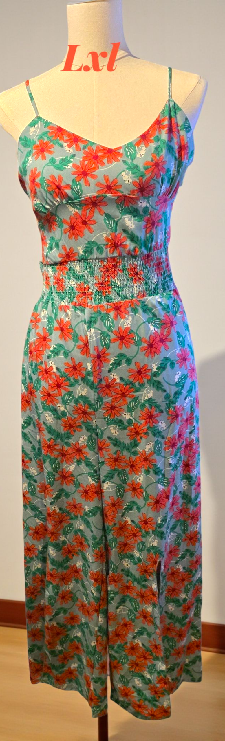 Enterizo Floral – Talla Grande (Large)