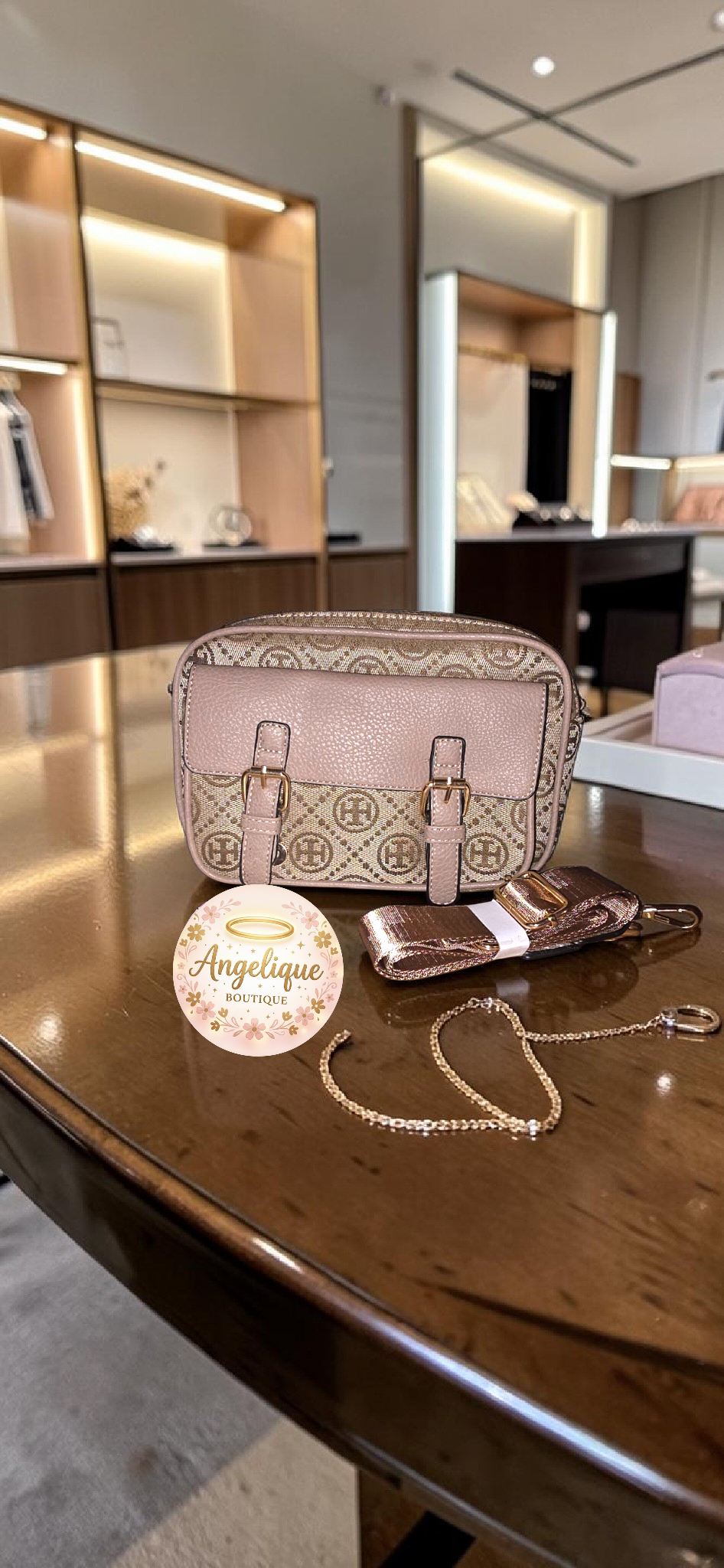Cartera Grande Crossbody 👜 | Espaciosa | Múltiples Compartimentos | Correa Incluida