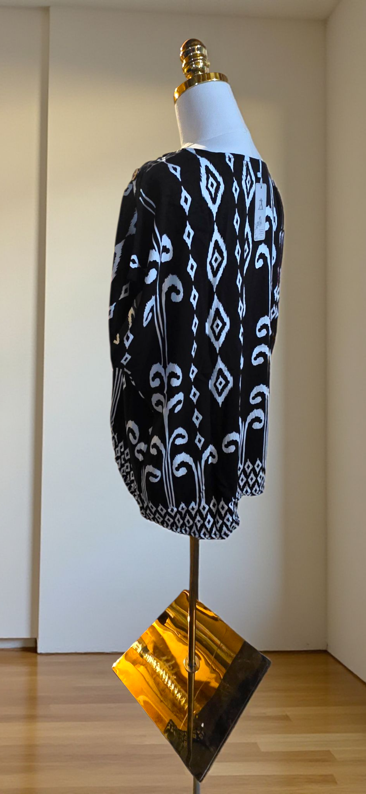 Blusa Ikat Estampada | Fluida y Artesanal