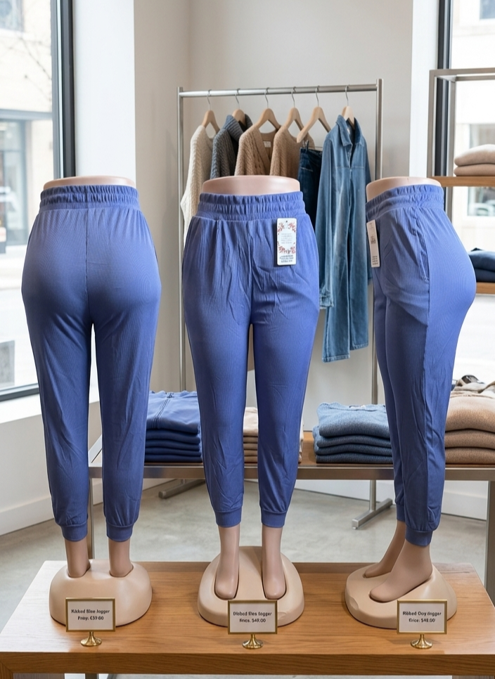 Pantalones Joggers con Bolsillos y Elástico en la Cintura