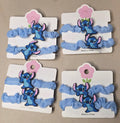 Cartoon Character Scrunchies Set of 2 – Cute Hair Ties for Girls