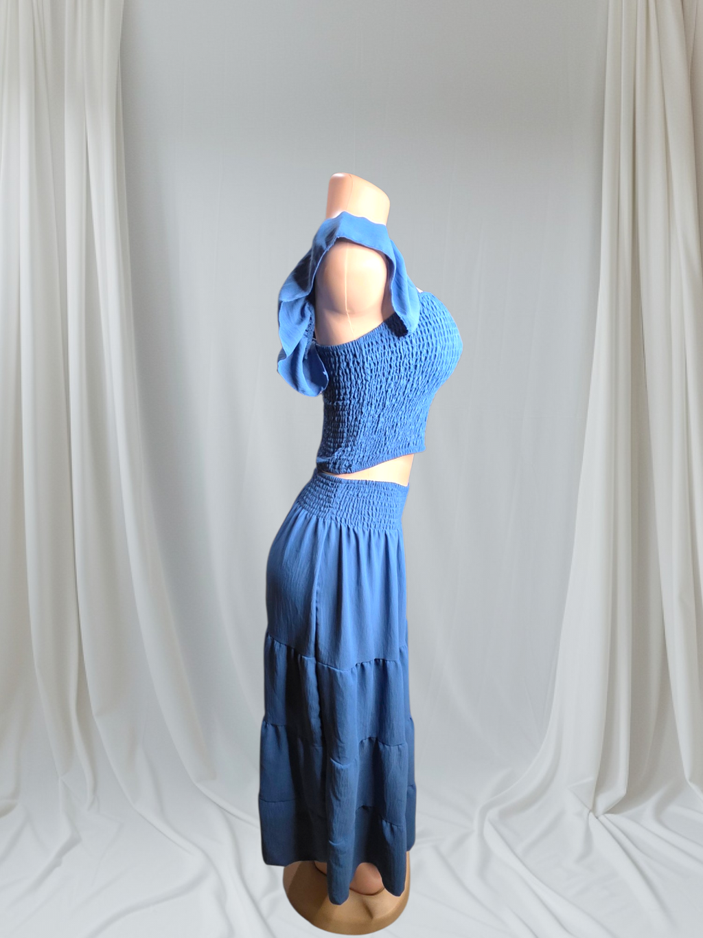 Set de Falda de Dos Piezas con Elástico Ancho en la Cintura | S/M y L/XL