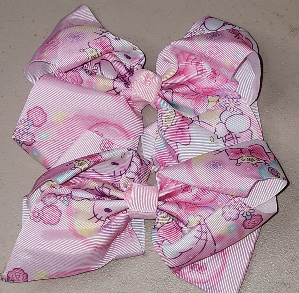 Hello Kitty Large Boutique Hair Bow for Girls