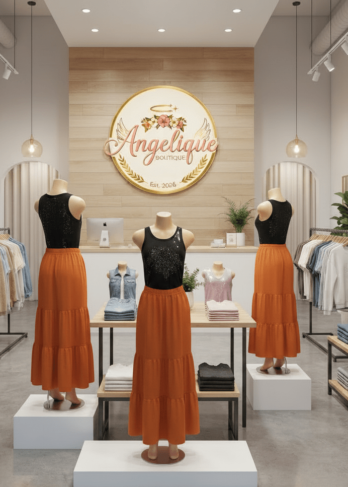 Sleeveless Butterfly & Floral Rhinestone Blouse | Angelique Boutique