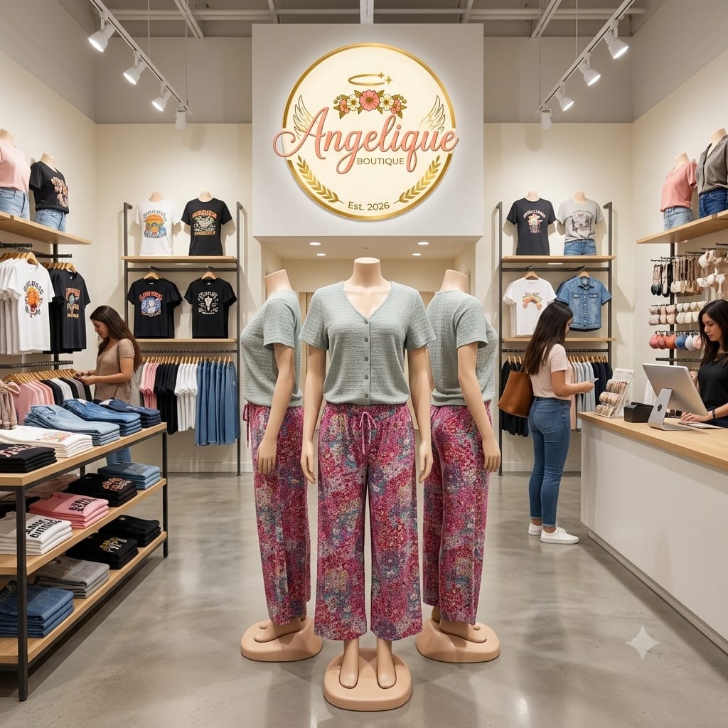 Floral palazzo trousers