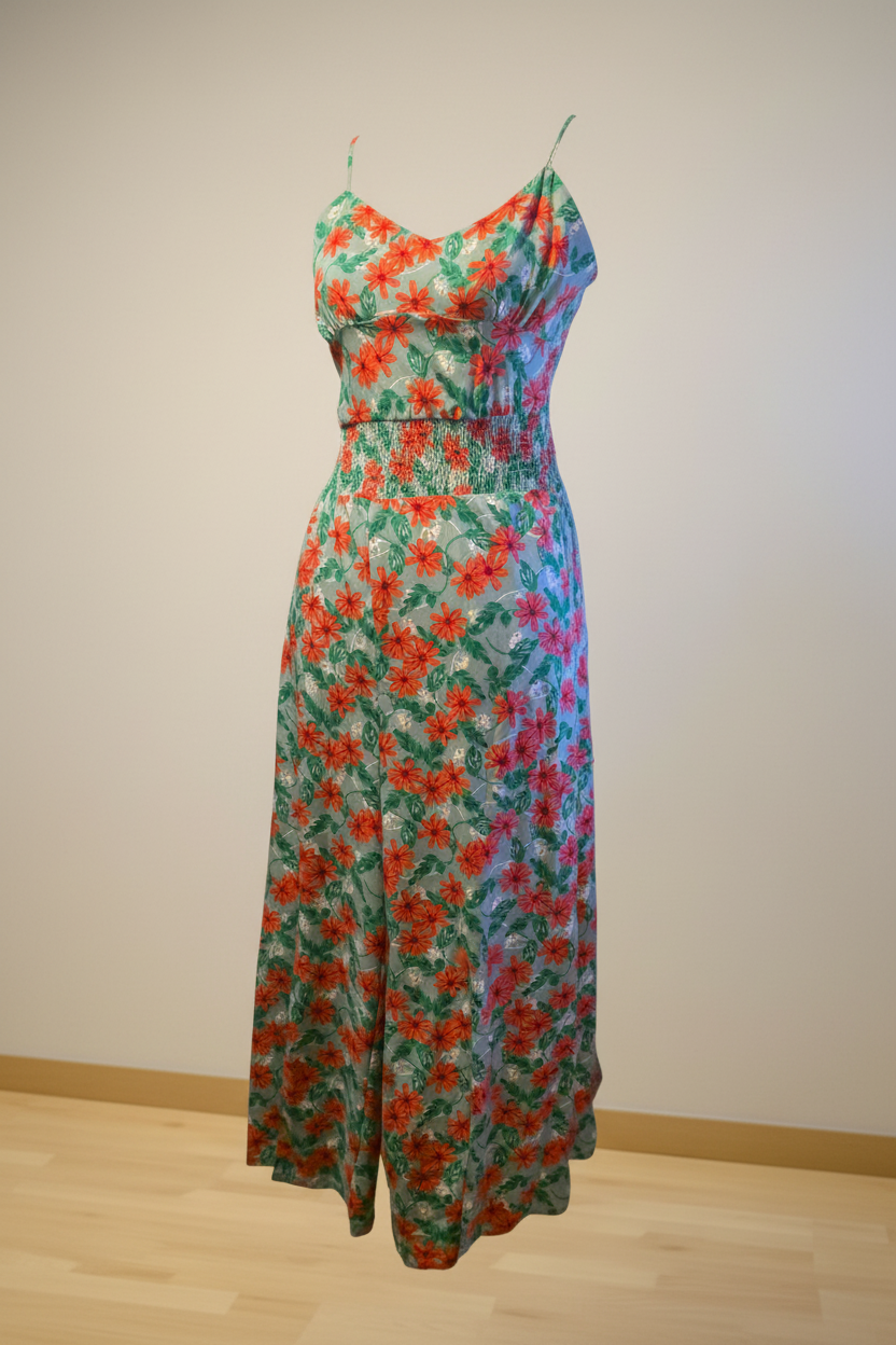 Enterizo Floral – Talla Grande (Large)