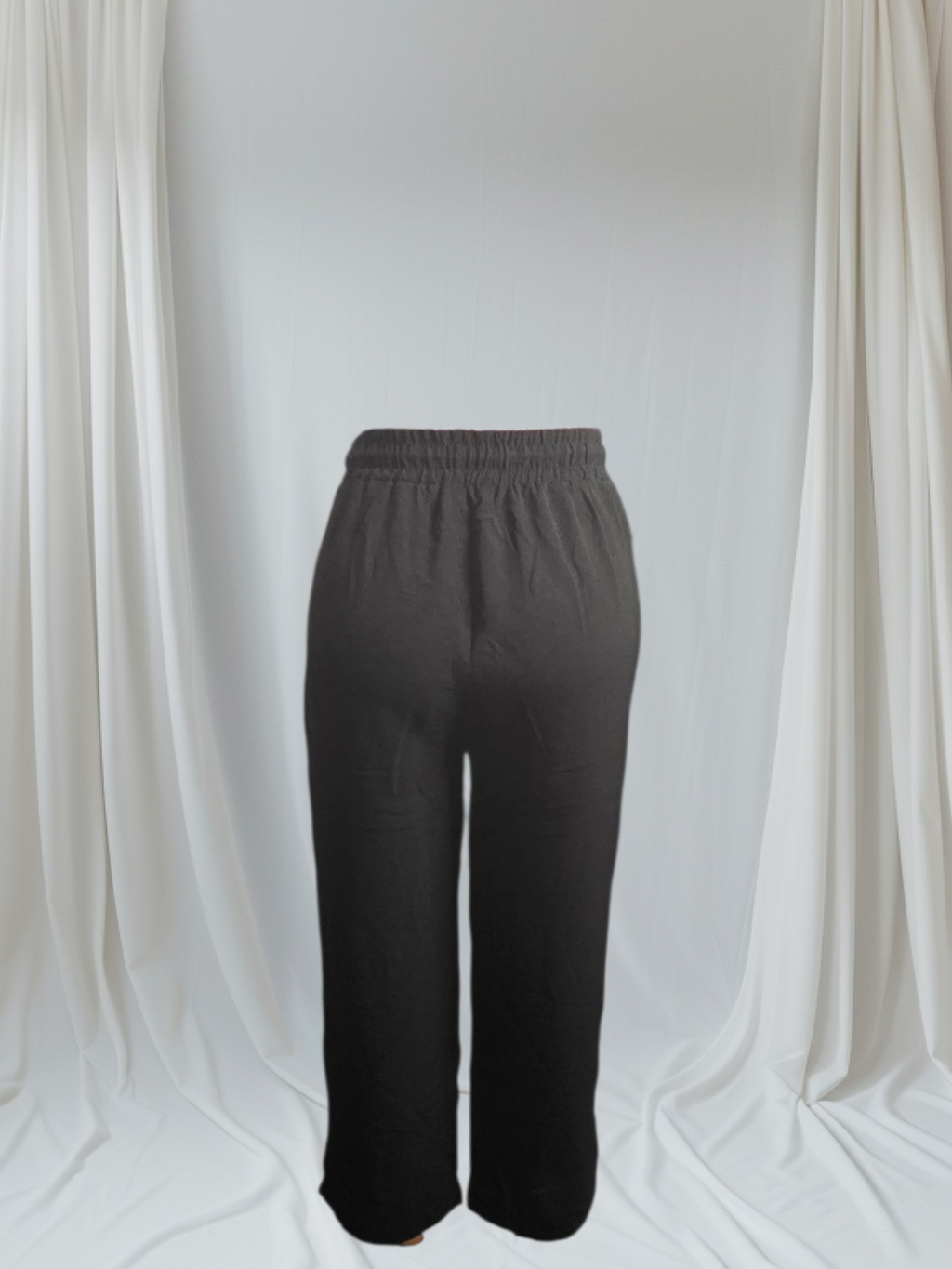 Pantalón Palazzo Mujer Elástico y Cable Ajustable en la Cintura | P-M y G-XG
