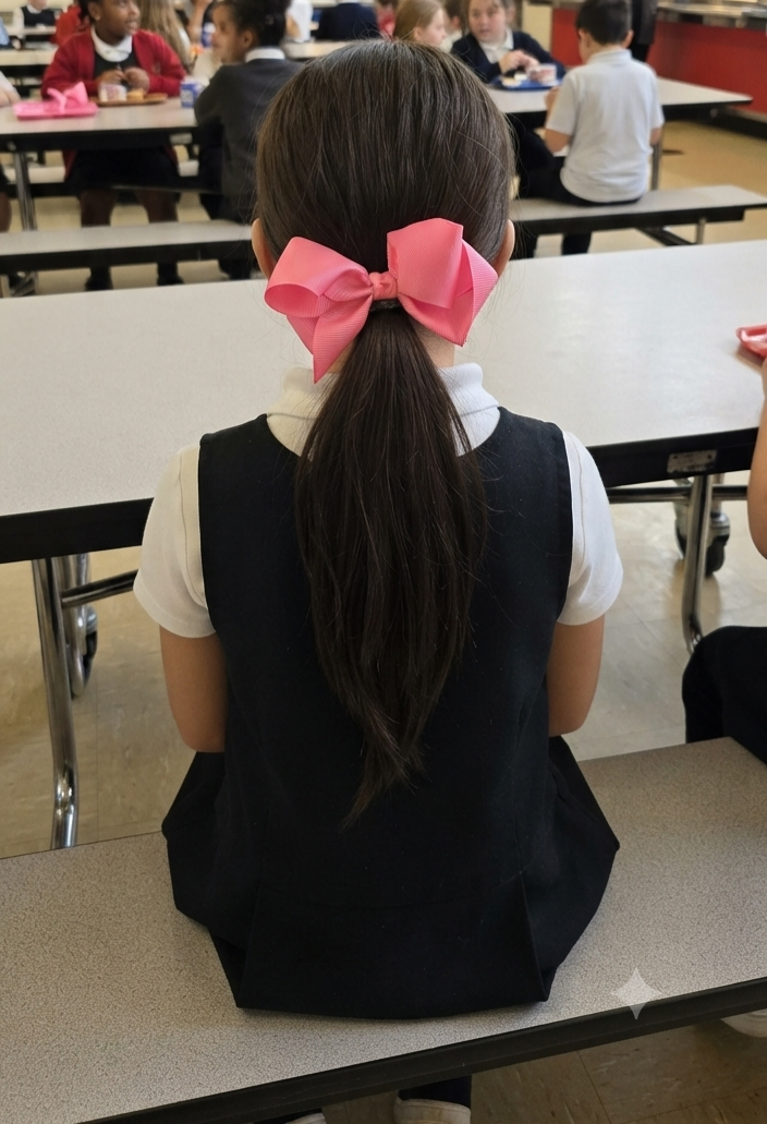 Large Grosgrain Hair Bow for Girls & Women