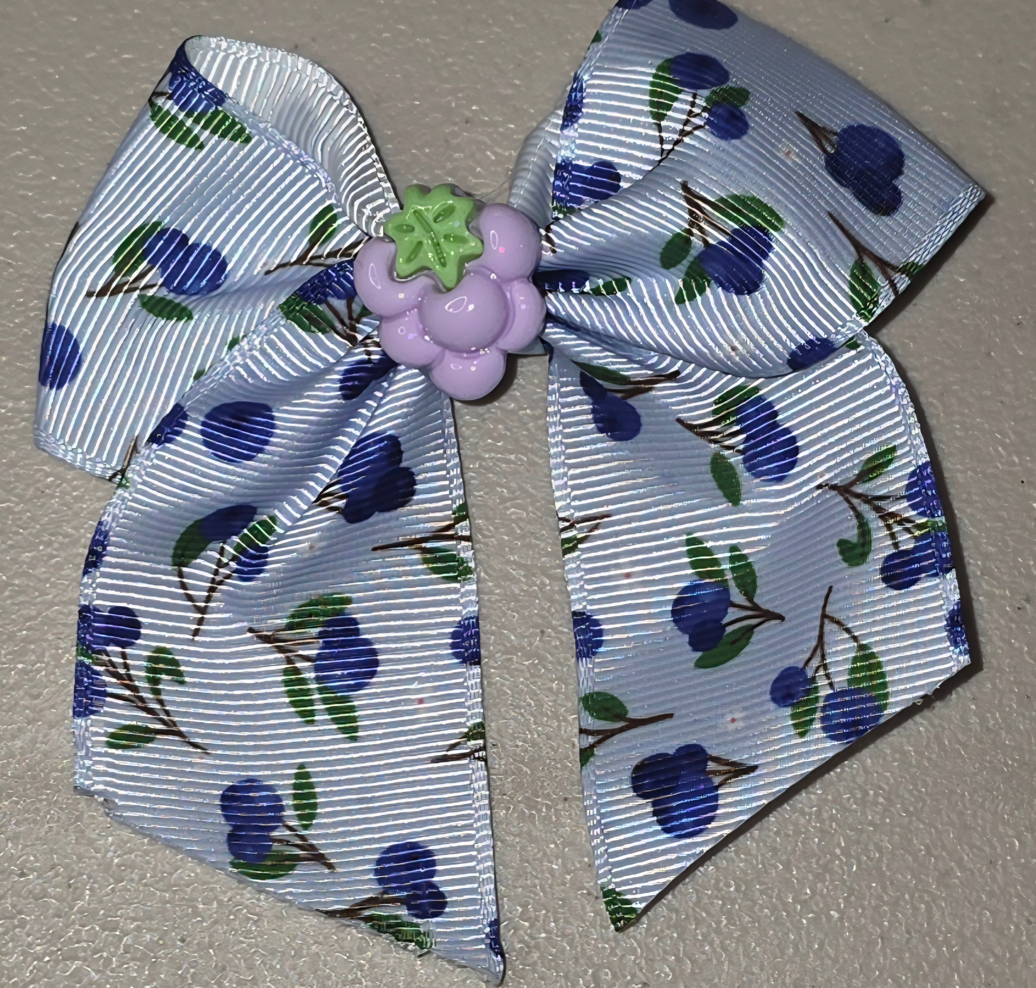 Fruity Hair Bows Girls Grosgrain Ribbon Clip