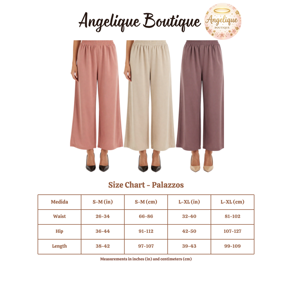 Pantalón Palazzo Wide Leg 🌸 | Casual y Elegante | Talla XL