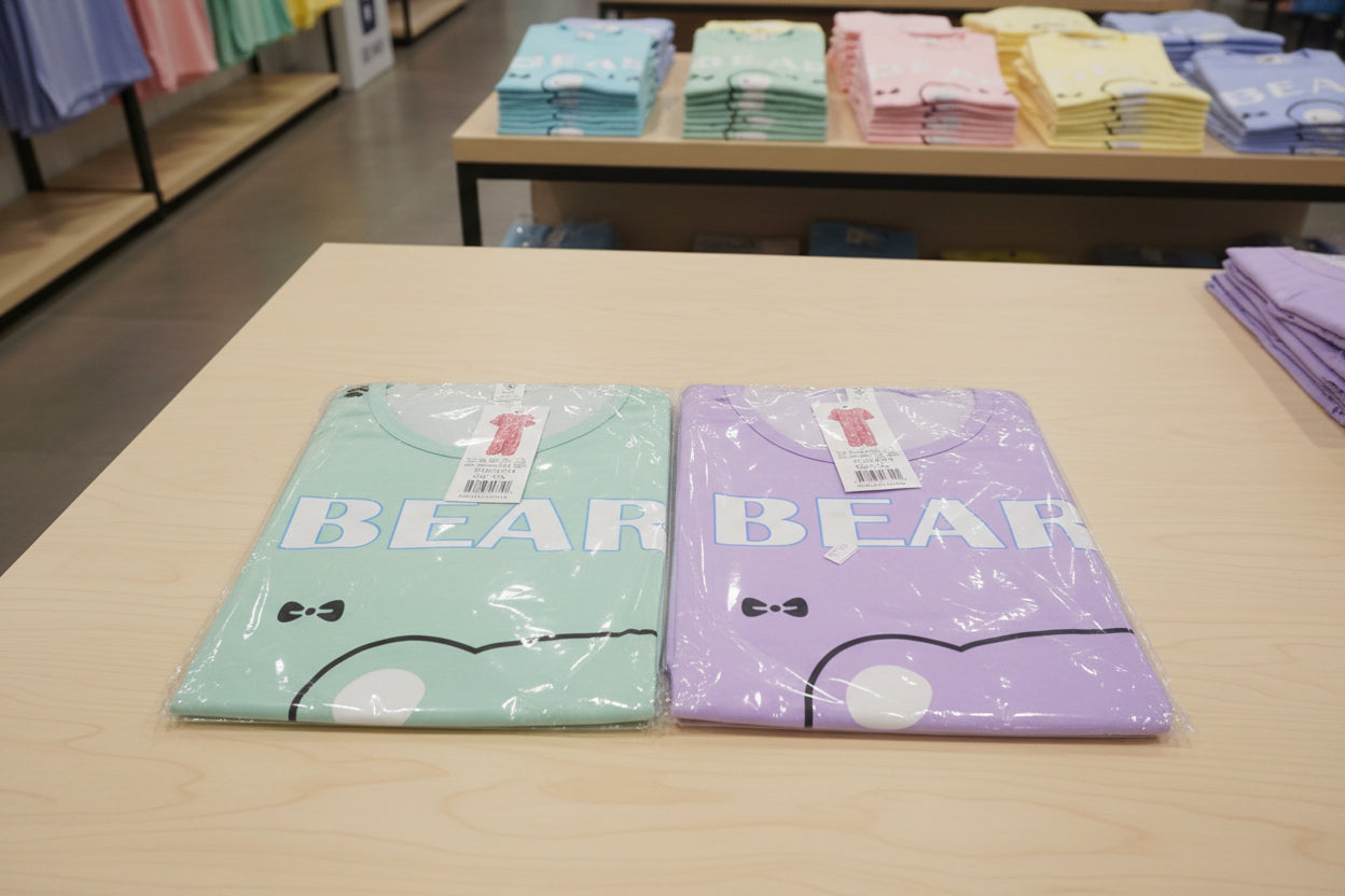 Pijama de Oso 🐻 | Suave y Cómoda | Tallas P a XXG