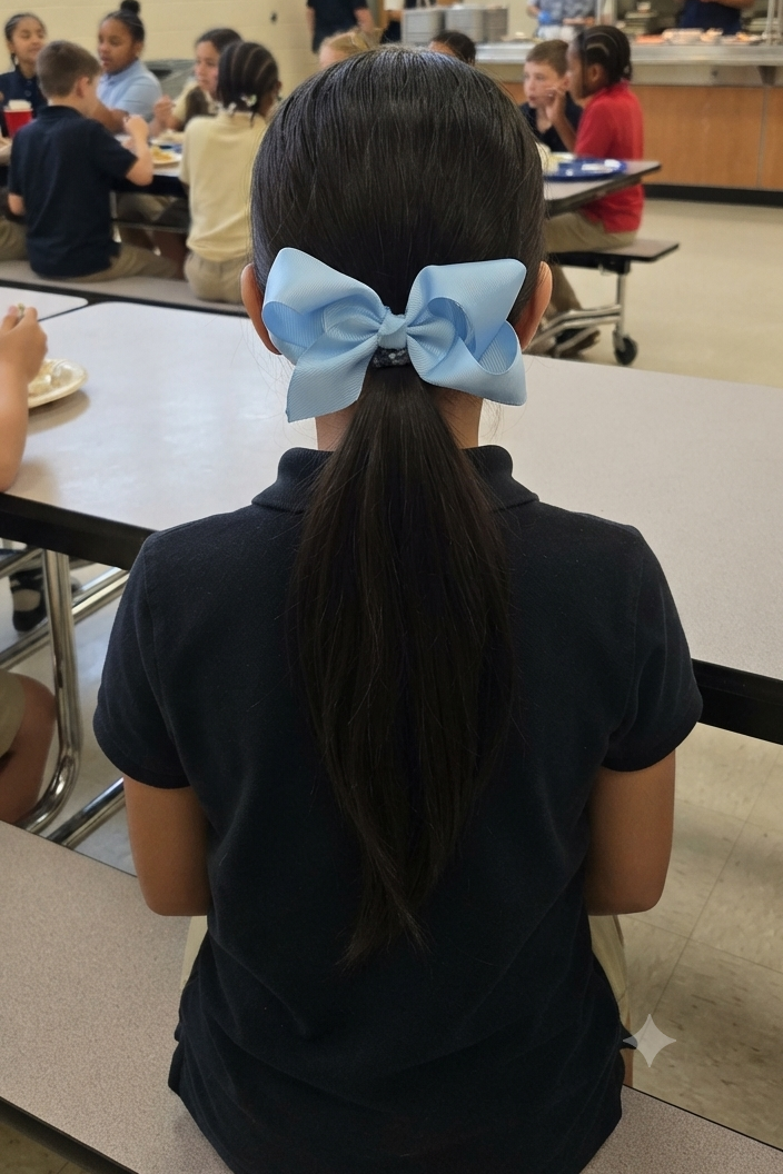 Large Grosgrain Hair Bow for Girls & Women