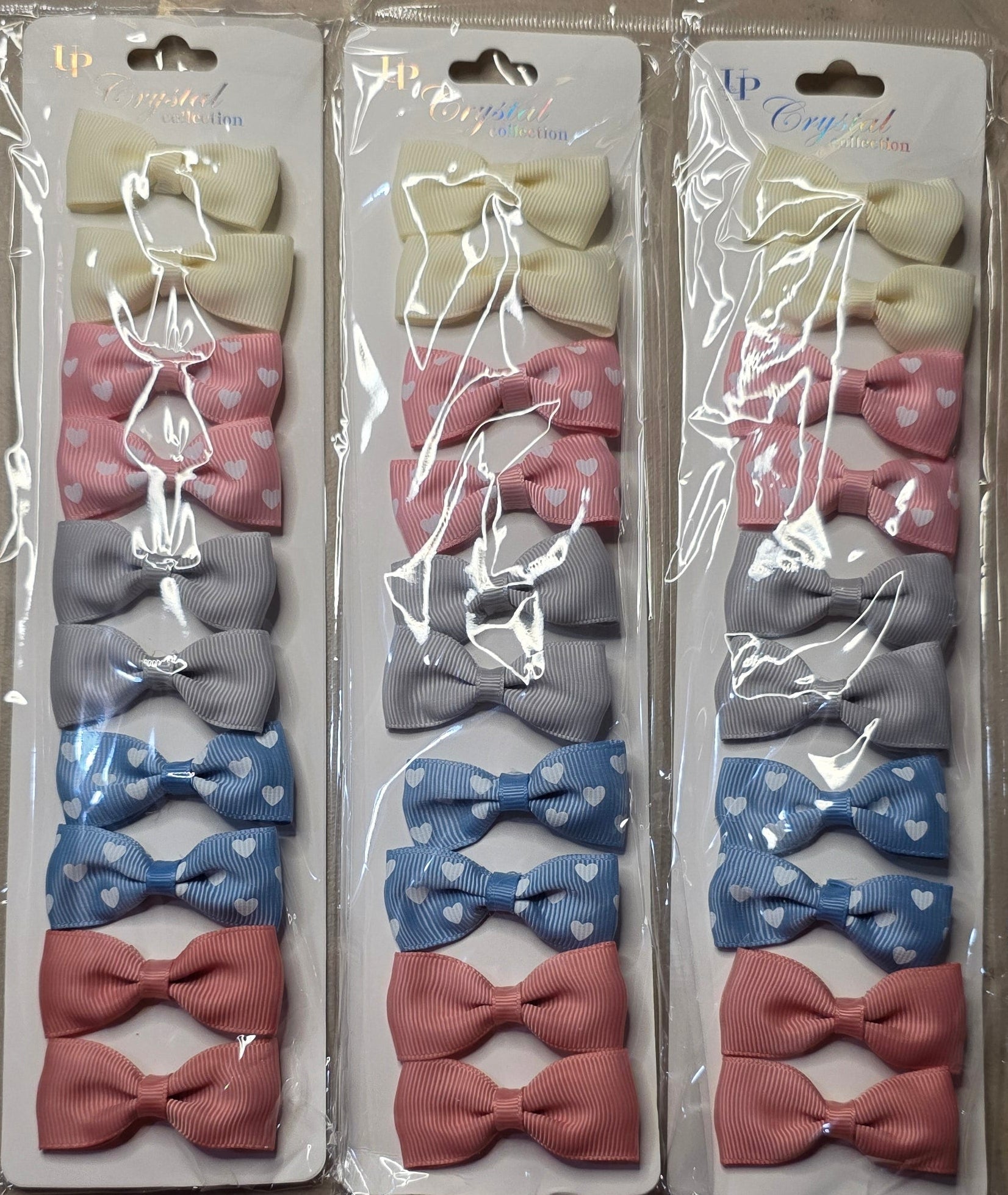 Hair Bow Set of 10 – Assorted Styles & Colors Pack