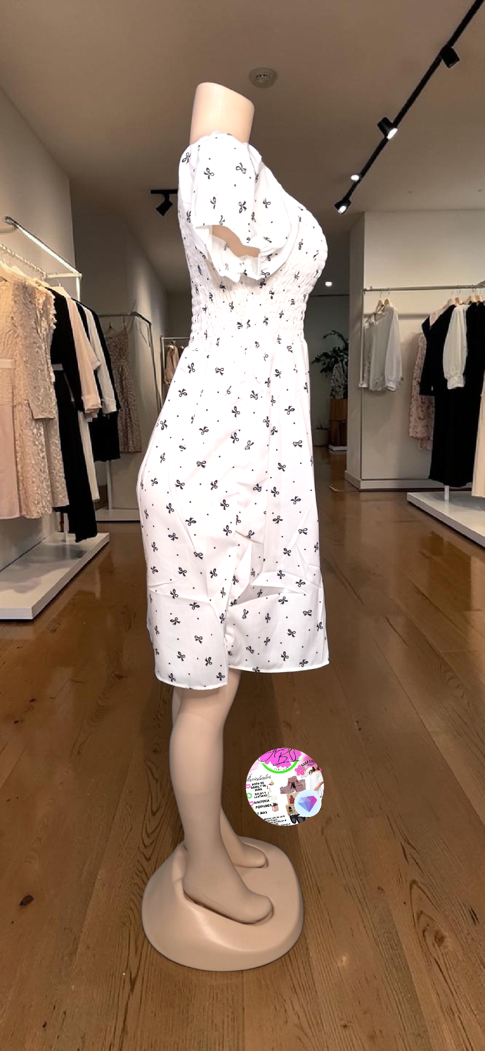 Hermoso Vestido de Lazos