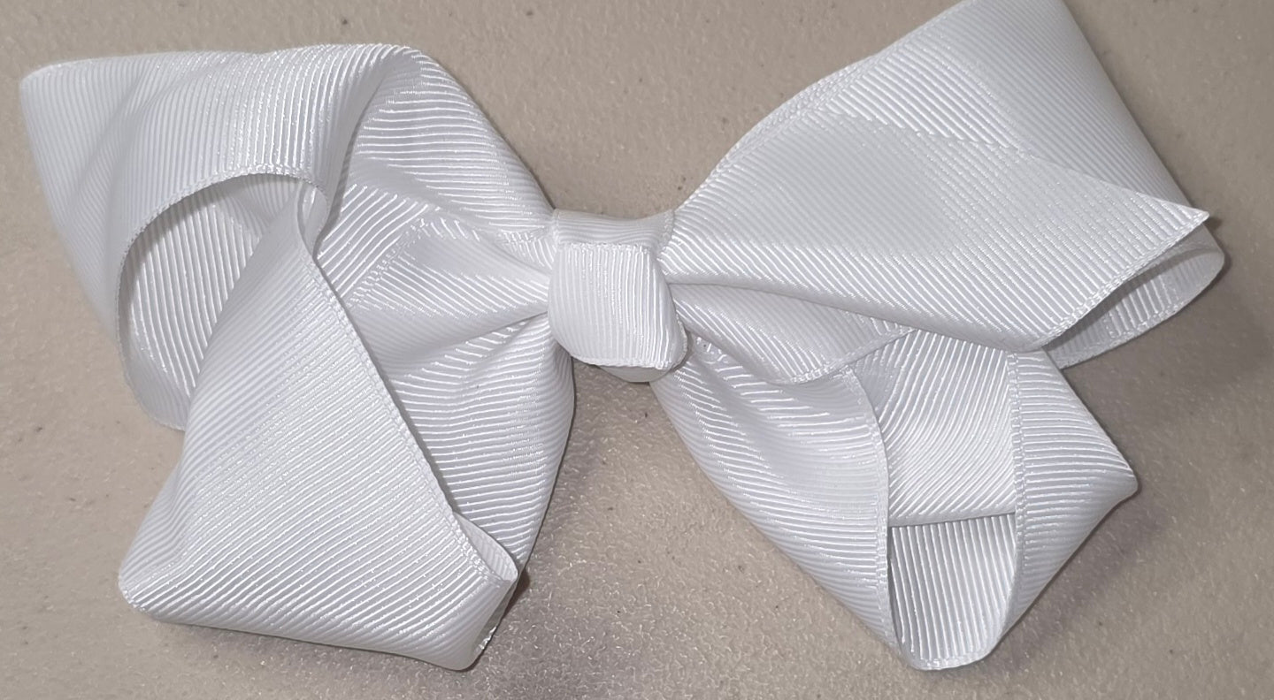 Large Grosgrain Hair Bow for Girls & Women