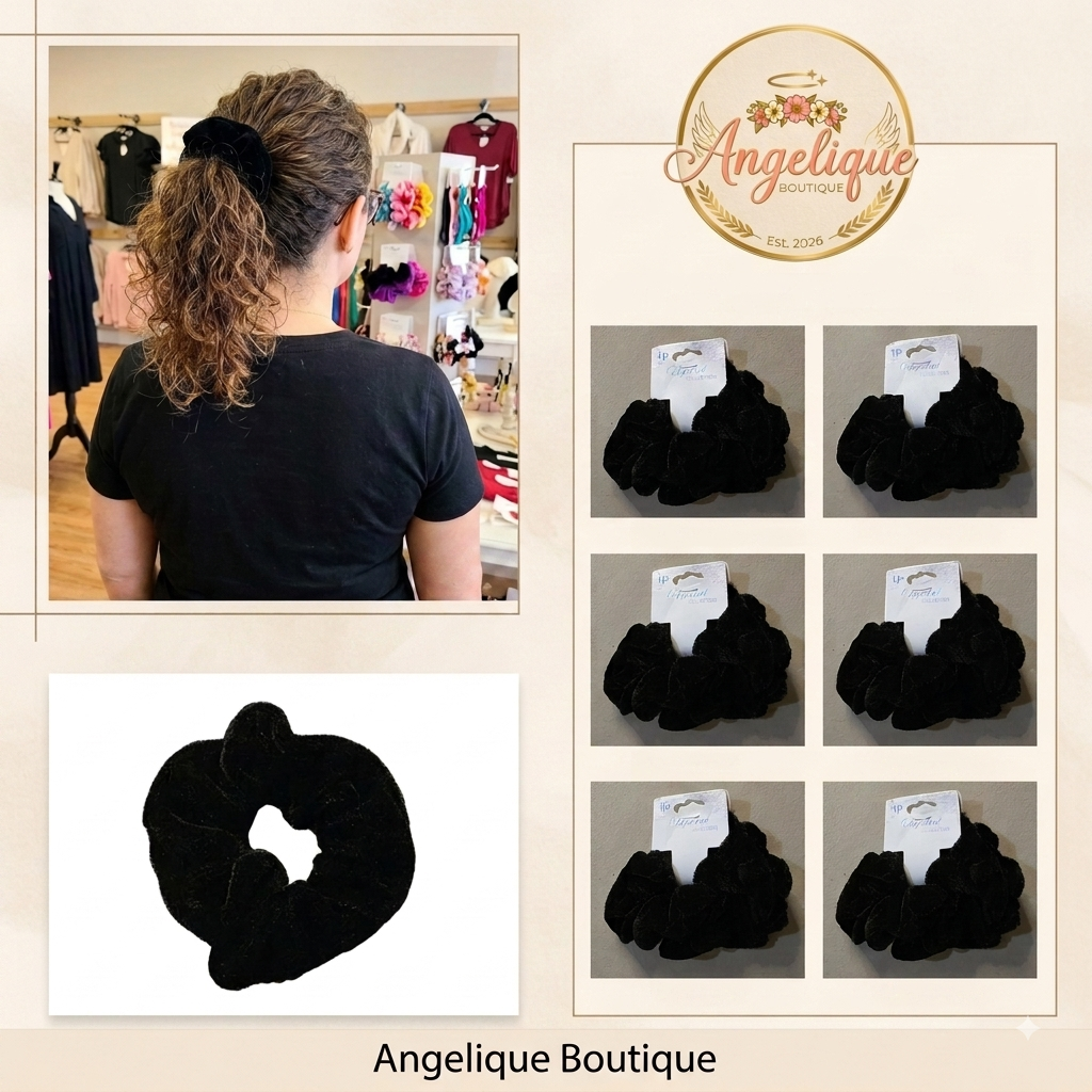 Scrunchie Set of 3 – Assorted Colors & Styles