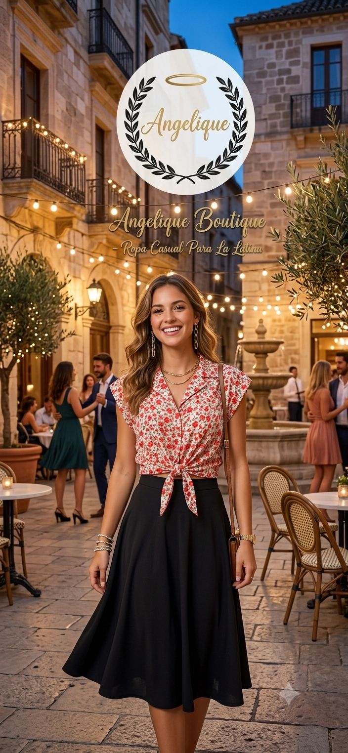 Casual Floral Button-Front Short-Sleeve Shirt