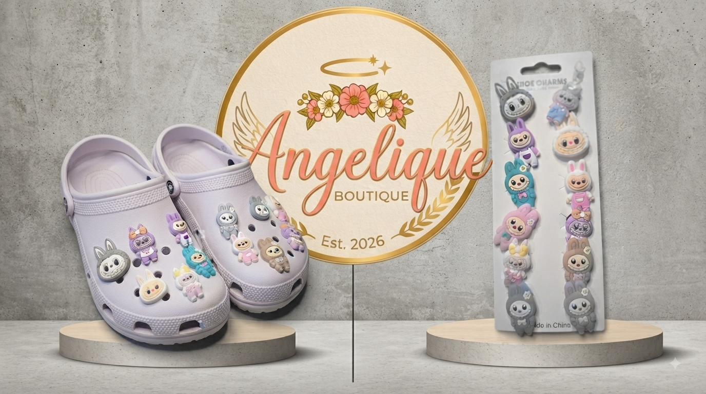 La Bubu Shoe Charms Pack of 12 – Cute Jibbitz