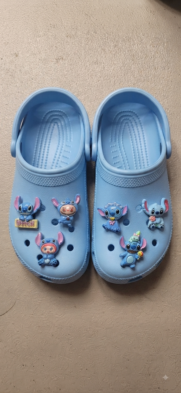 Cartoon Character Shoe Charms Pack of 6