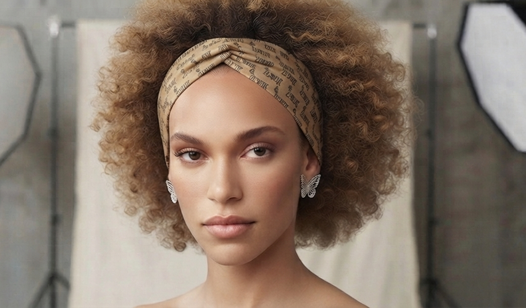Silk-Style Fashion Bandana | Hair & Neck Scarf