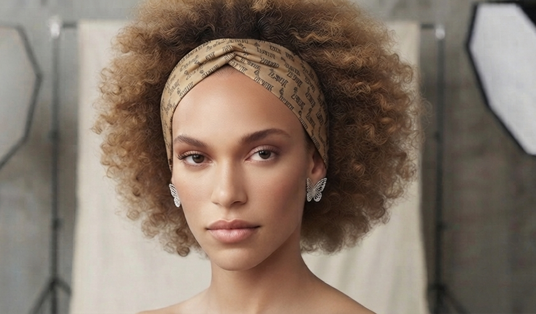 Silk-Style Fashion Bandana | Hair & Neck Scarf