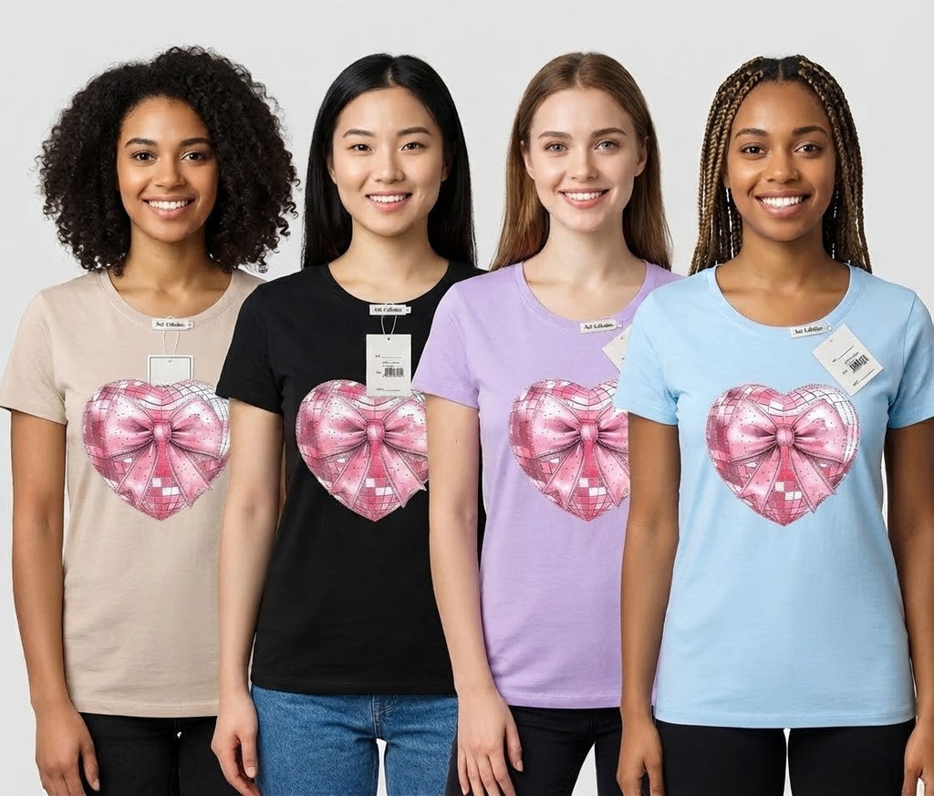 Women's Linked Heart Blouse | Cotton Blend
