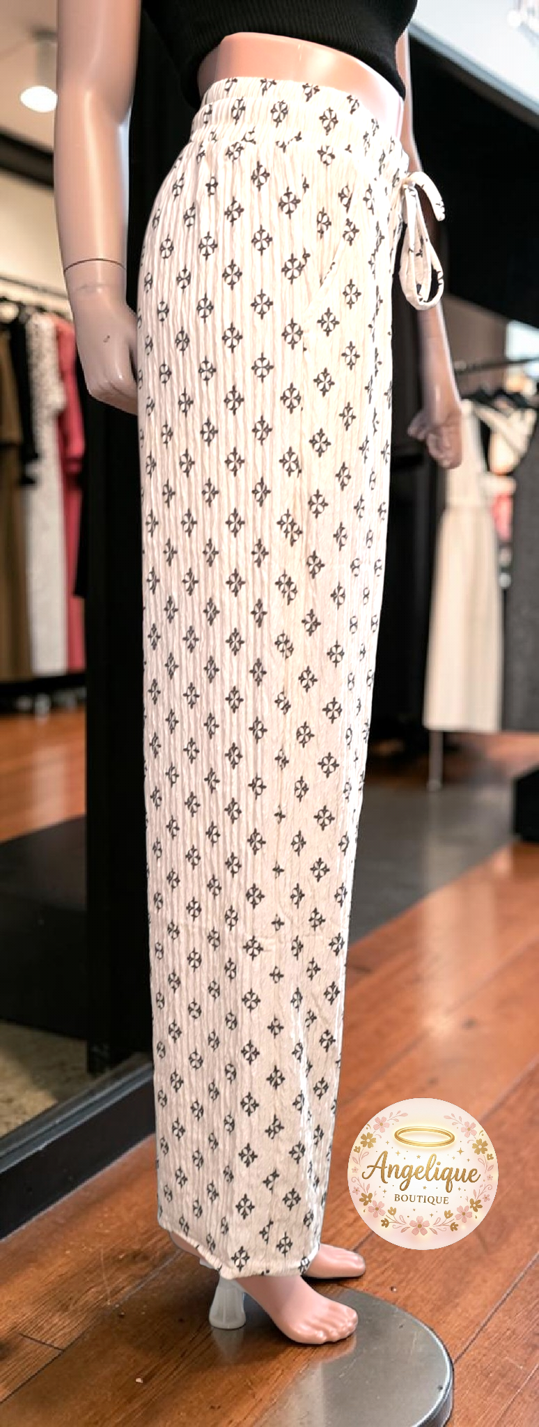 Pantalón Palazzo Largo de Lujo