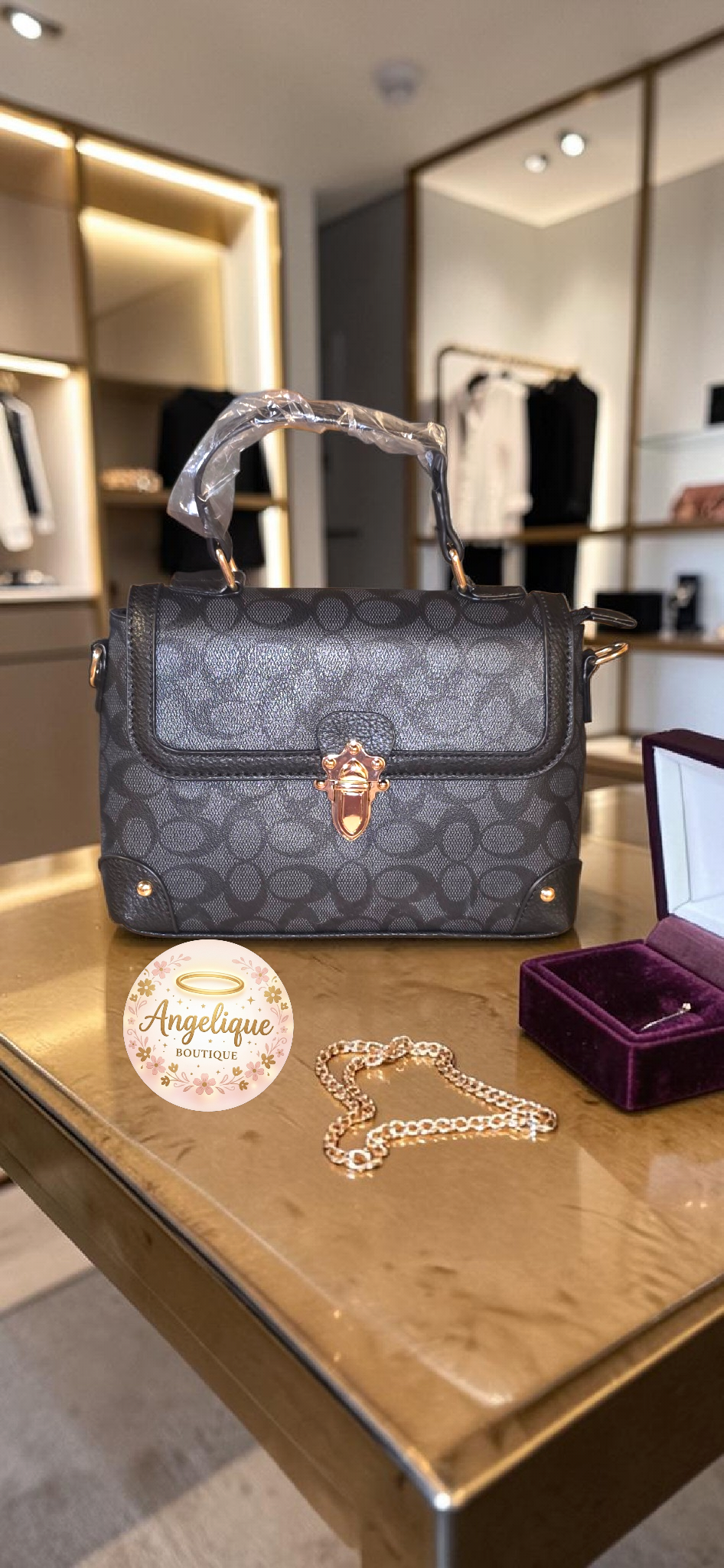 Cartera Crossbody Espaciosa 👜 | Cuero Sintético Premium | Tira Ajustable