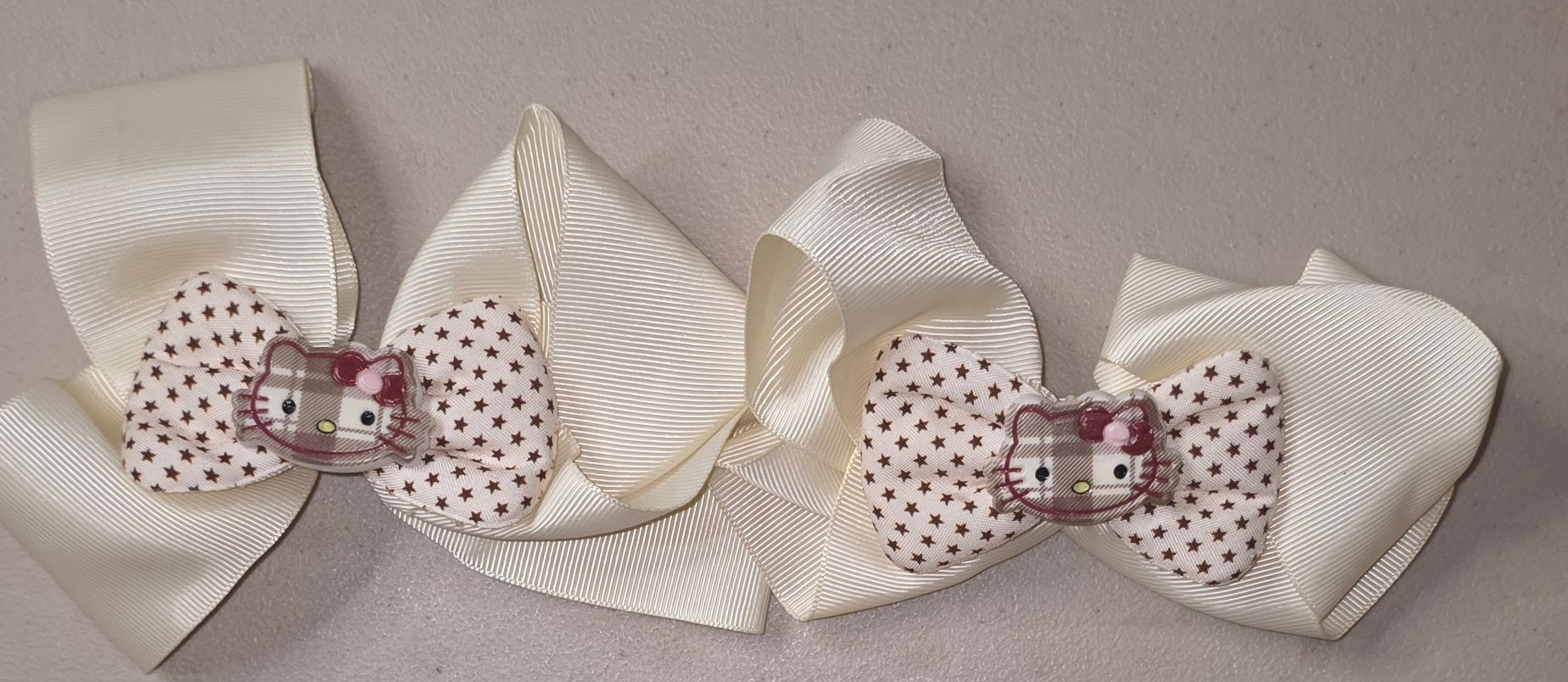 Hello Kitty & Friends Glitter Satin Hair Bow for Girls