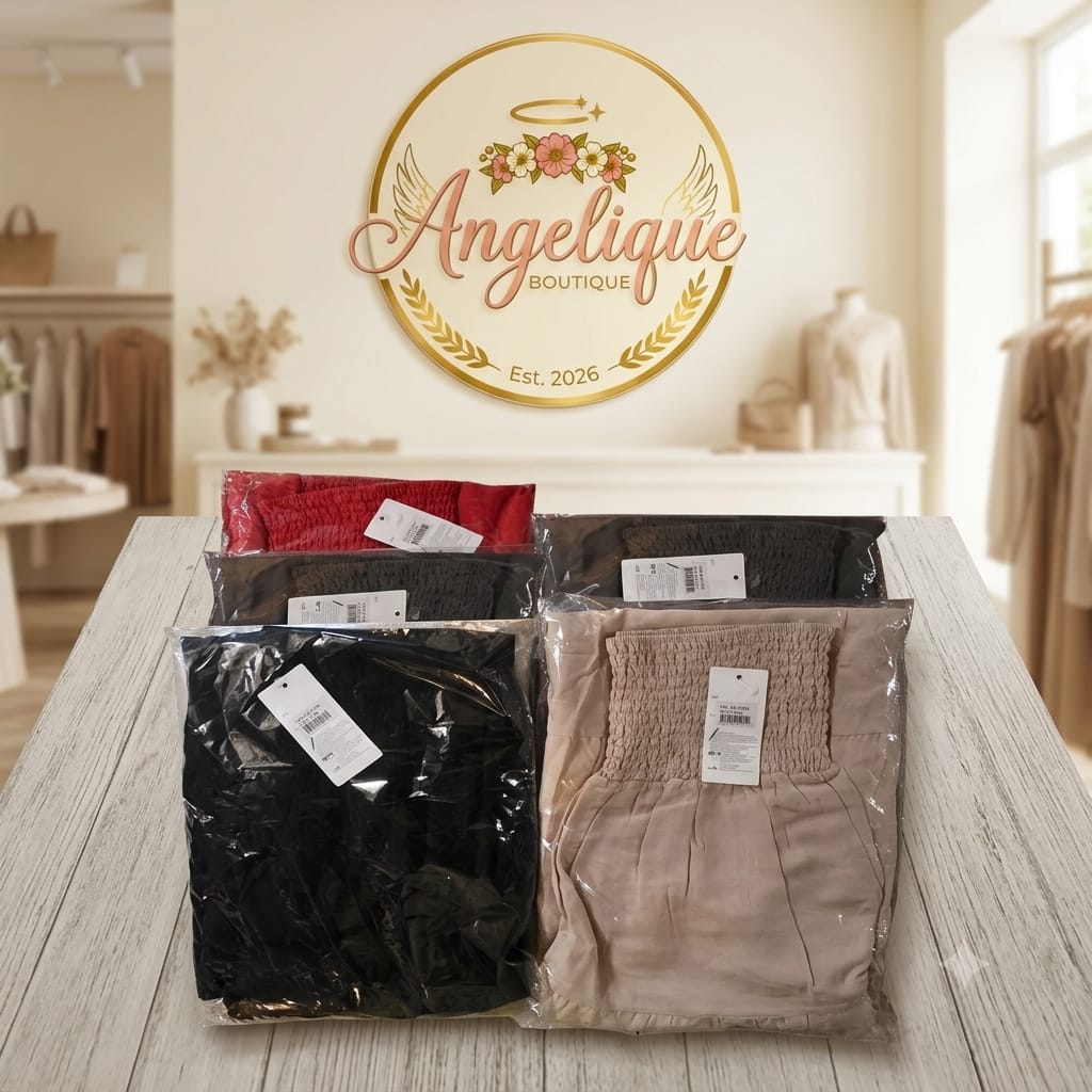 Smocked Waist Tiered Maxi Skirt | Angelique Boutique
