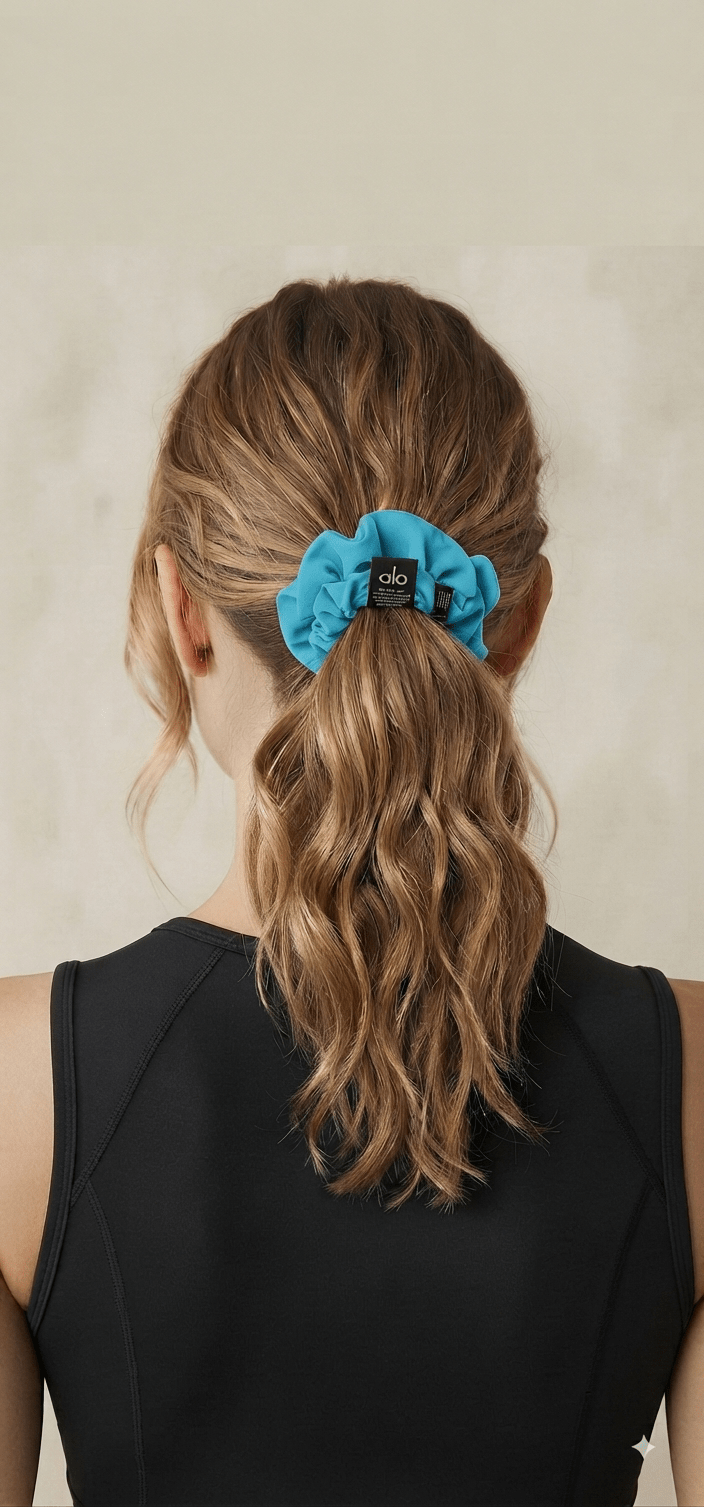 Satin Scrunchies for Women – Soft Hair Ties 6 Colors - Angelique Boutique