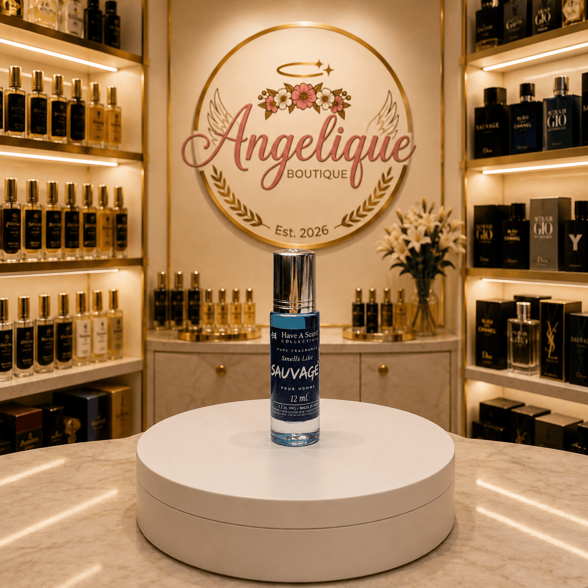 Sauvage Concentrated Oil Perfume for Men - Angelique Boutique