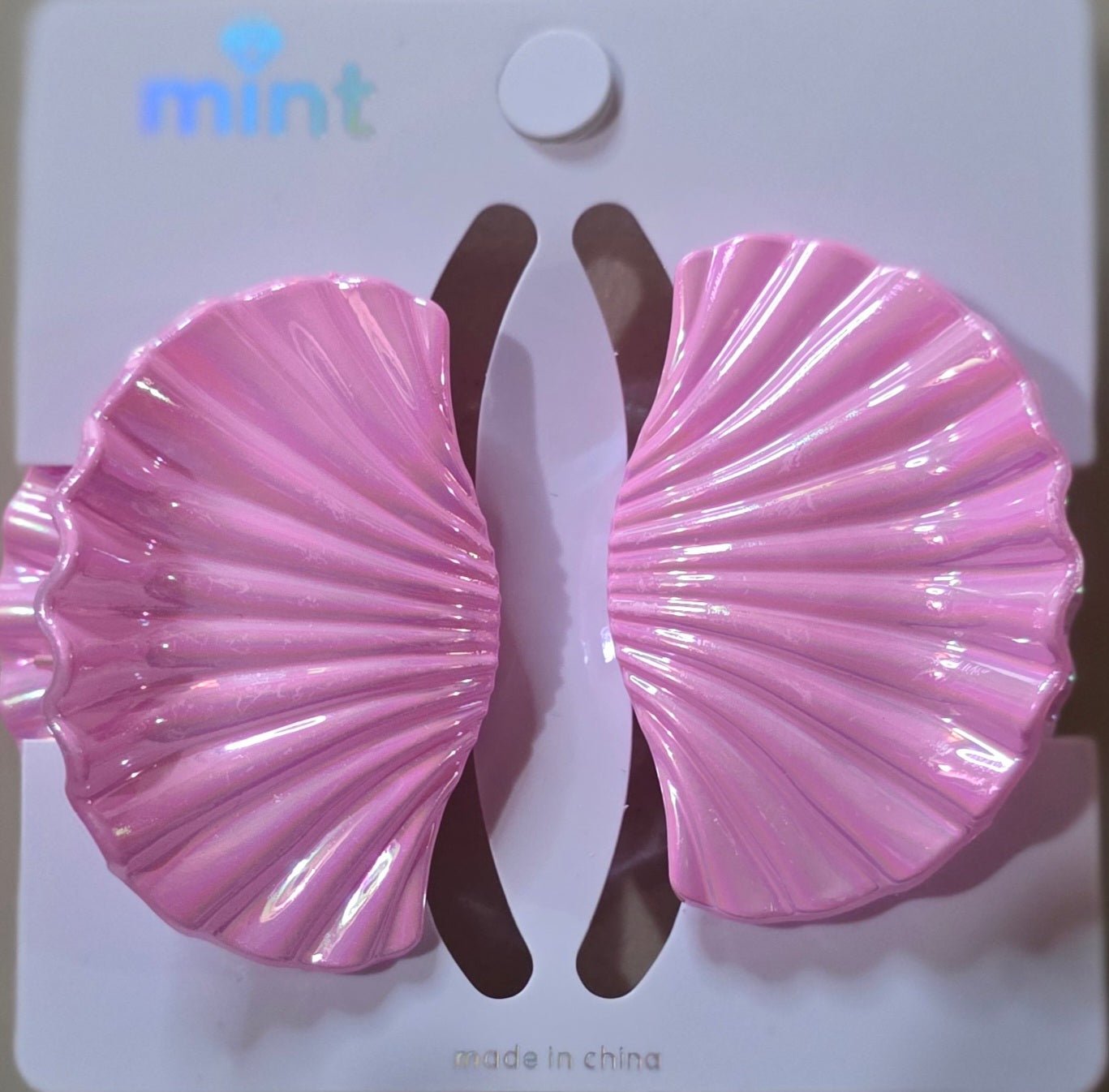 Seashell Hair Clip Set of 2 – Pastel Colors - Angelique Boutique