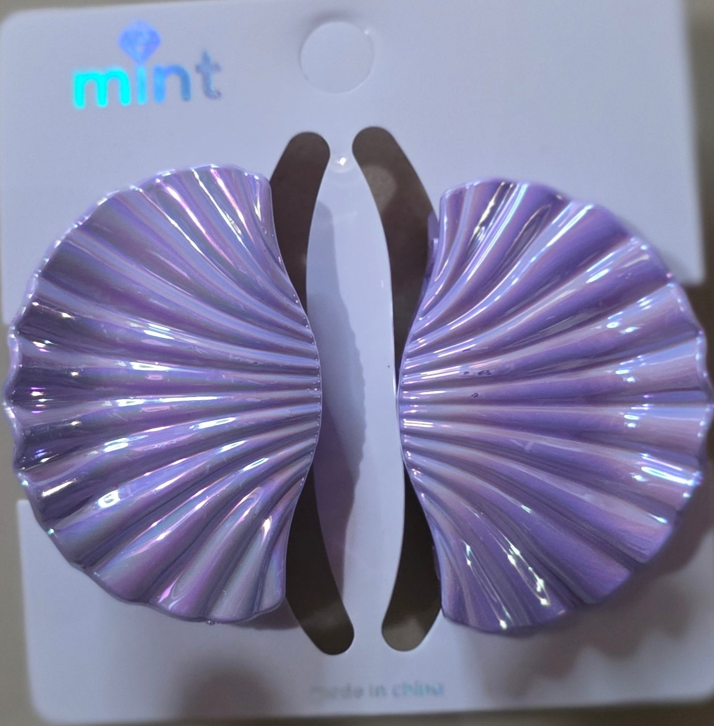 Seashell Hair Clip Set of 2 – Pastel Colors - Angelique Boutique